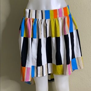 Hi-lo Piano Skirt